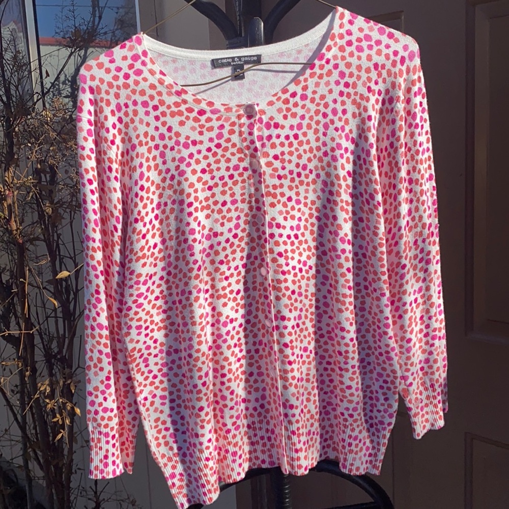 Pretty sweater cable & gauge PL